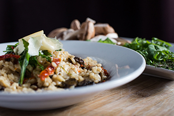 BC Kitchen Mushroom Risotto Dinner